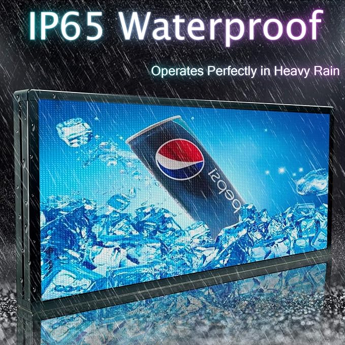 P6 Programmable Led Sign Custom Scrolling Outdoor Digital Signs