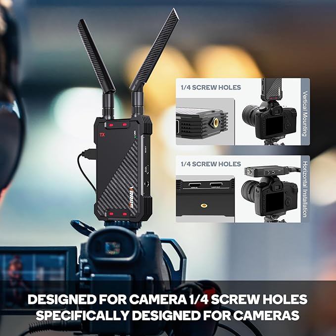 Wireless HDMI Receiver, Receiver Only, 1300FT Wireless HDMI Extender Kit