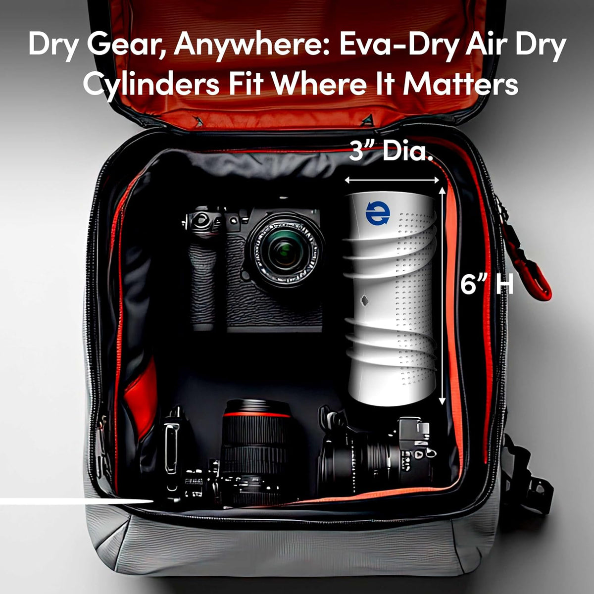 Eva-Dry EDV-365 Rechargeable Dehumidifier System, Up to 400 Cu Ft