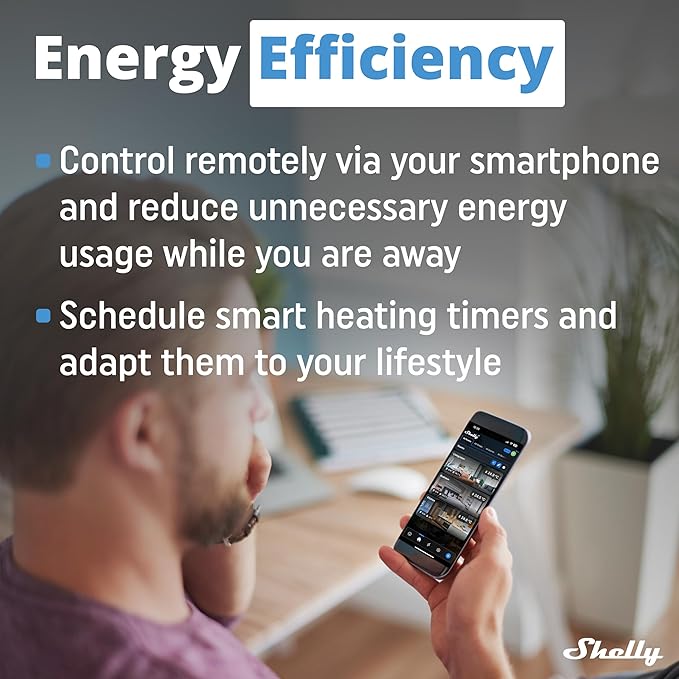 Shelly Blu TRV & Blu Gateway Gen3, Smart Thermostatic Radiator Valve,