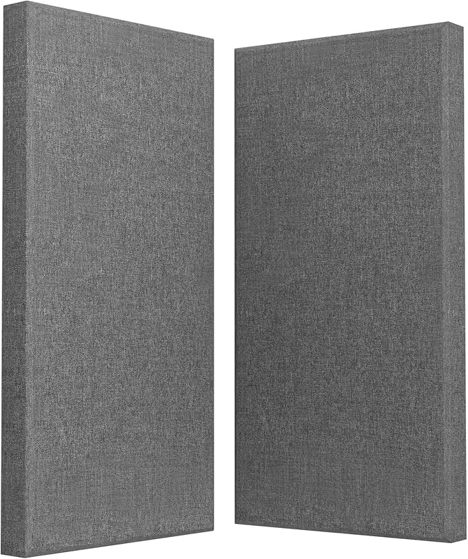 UMIACOUSTICS 2 PCS Acoustic Panel, 47.2" x 23.6" Fiberglass Sound P...