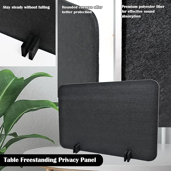 LECEHIVO 12 Pcs Acoustic Desk Divider