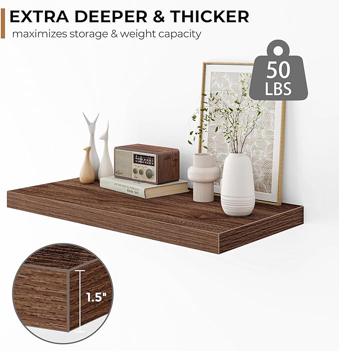 Fun Memories Floating Shelves (2 Pack)