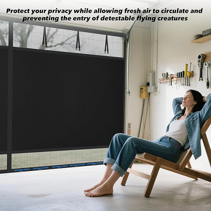 Privacy Garage Door Screen Blackout