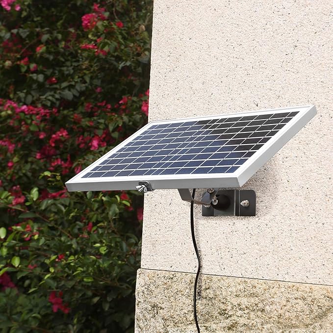 SUNER POWER 10W 12V Solar Battery Charger Maintainer, Built-in Smart MPPT
