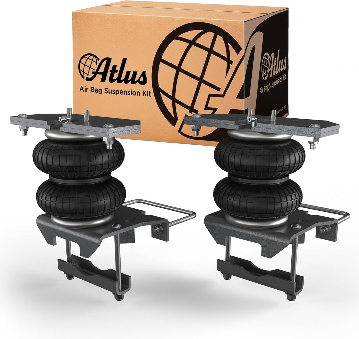 Atlus Engineered By Air Lift A5000 Air Bag Suspension Kit for 2003-2013 Ram 2...