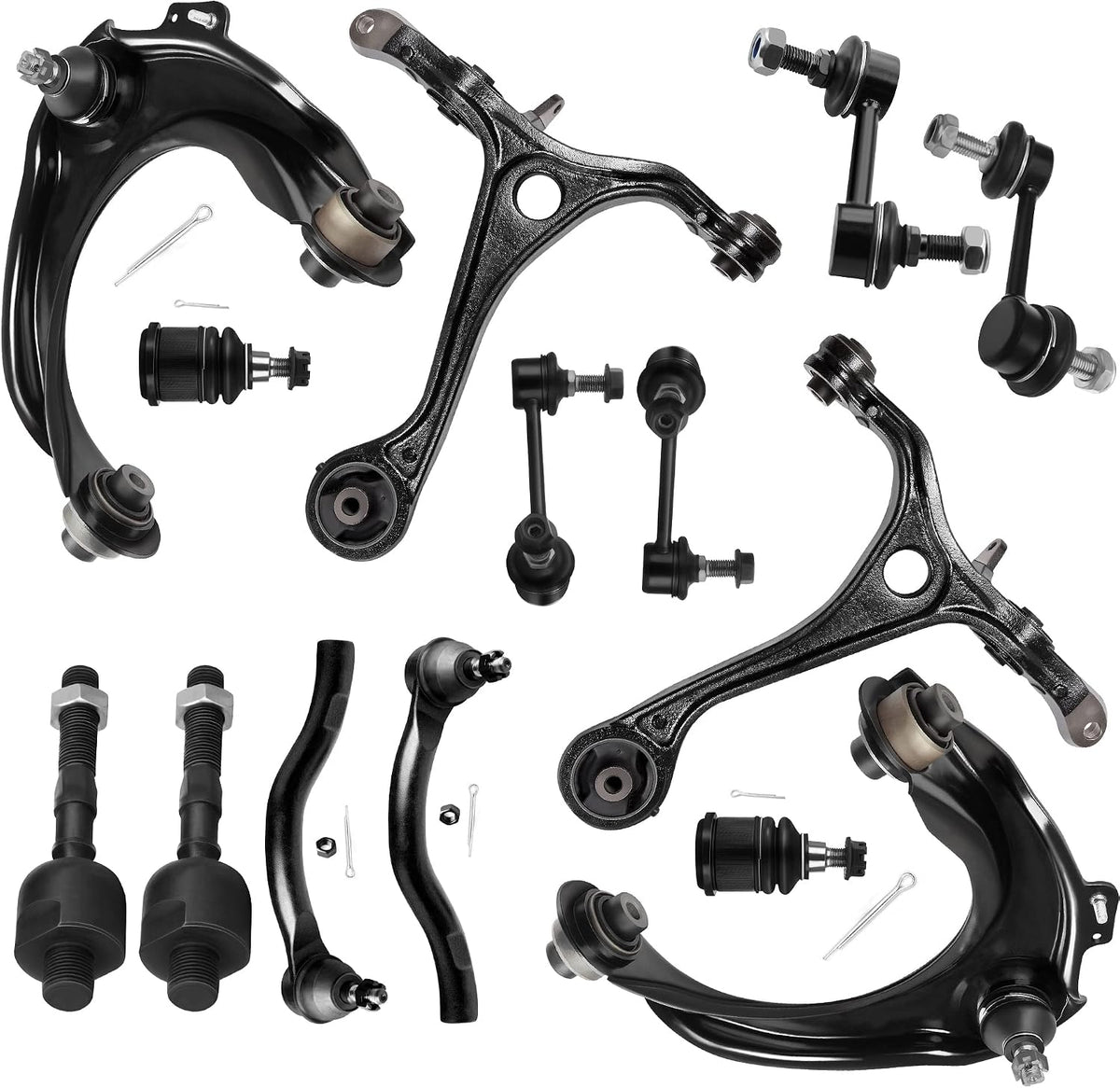 SCITOO 14pcs Suspension Kit For 2003-2007 For Accord 2004-2008 For Acura TSX ...