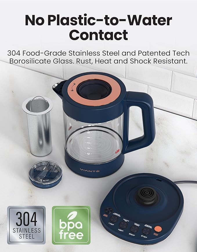 Vianté Electric Kettle With Infuser