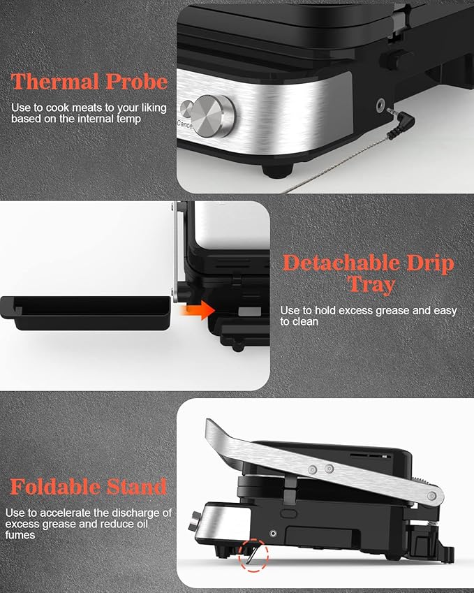 Panini Press Grill Sandwich Maker