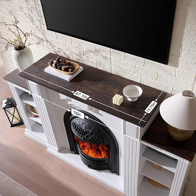 Farmhouse Electric Fireplace