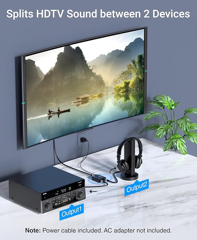 BlueRigger Digital Optical Audio Splitter