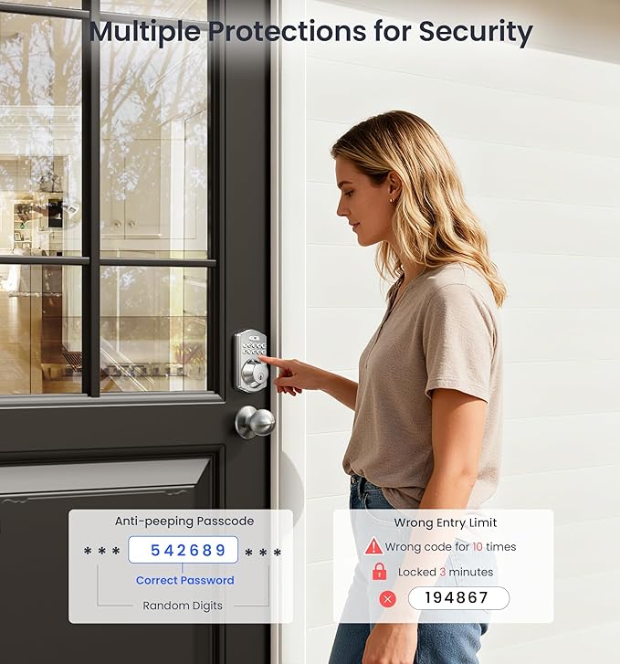 Veise Fingerprint Door Lock