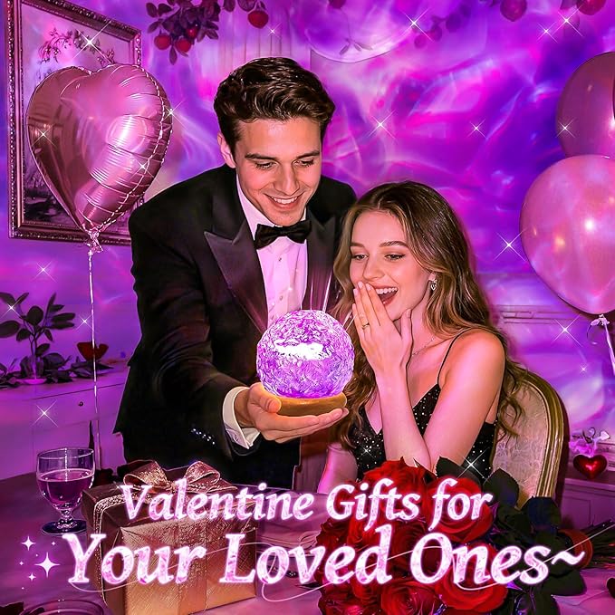 Trendy Valentine's Day Gifts for Teen, 18 Colors Northern Lights Projecto...