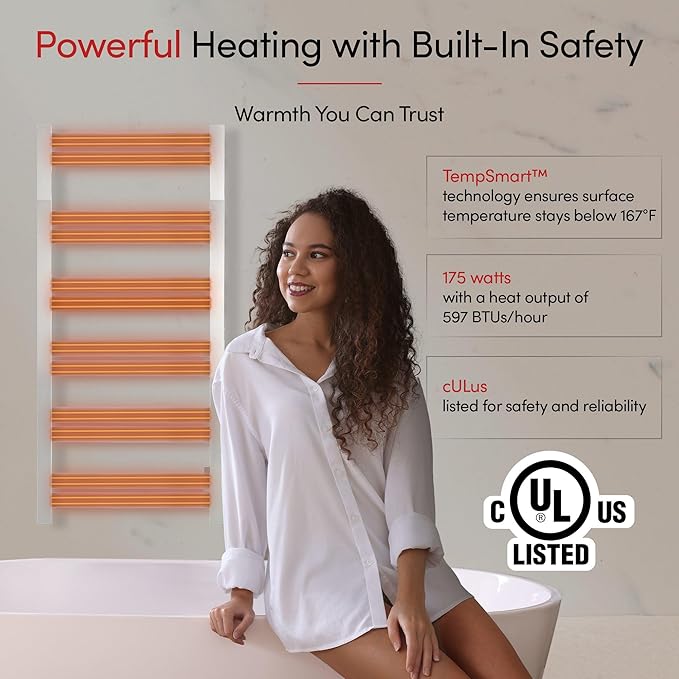WarmlyYours Heated Towel Warmer