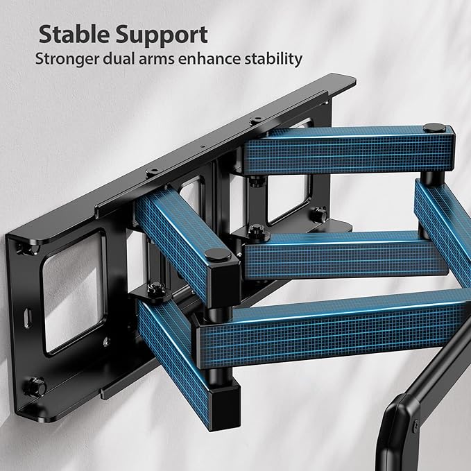 Pipishell Full-Motion TV Wall Mount