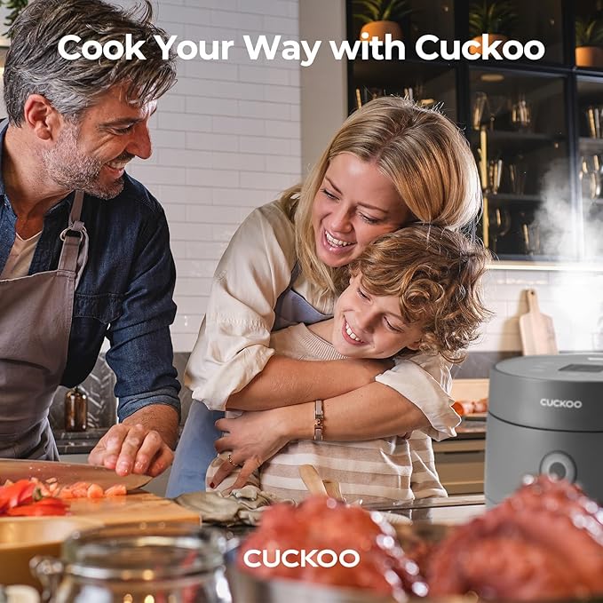 CUCKOO Micom Rice Cooker 3-Cup Uncooked / 6-Cup Cooked