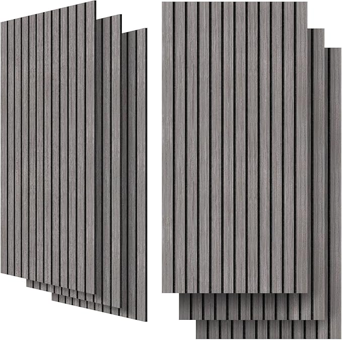 UMIACOUSTICS 6 Packs Acoustic Panel, 47.2 x 23.6 Inches Decorative Sound Proof