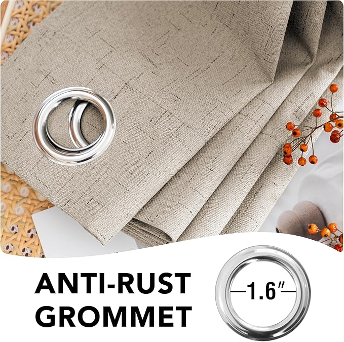 H.VERSAILTEX 100% Blackout Curtains