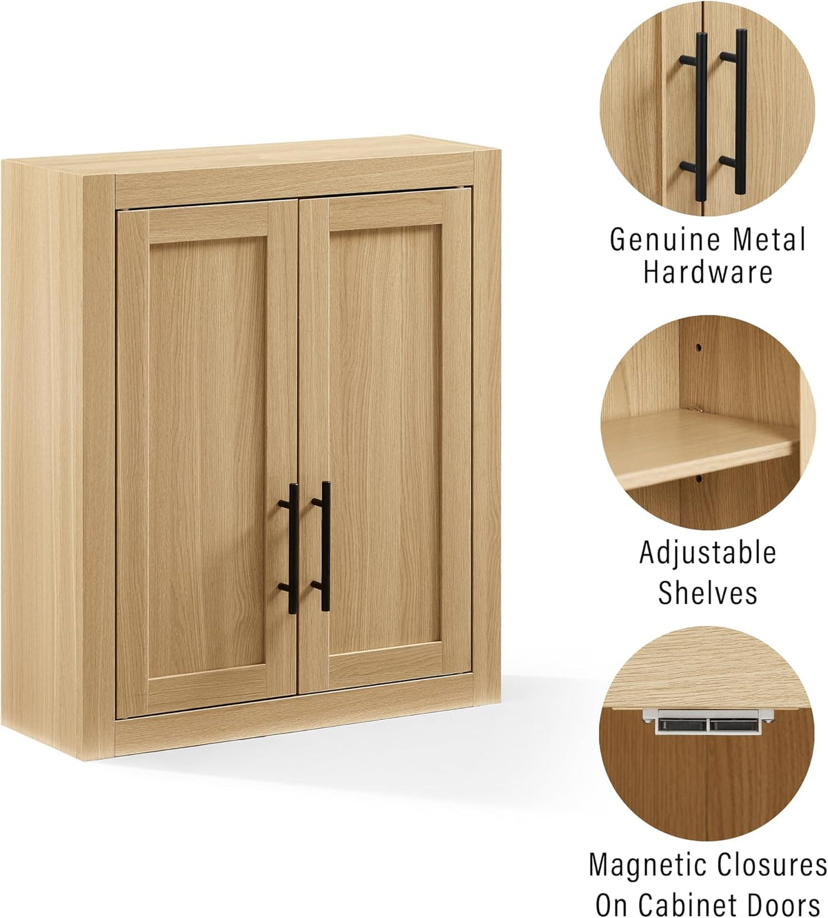 Crosley Furniture Savannah Medicine Cabinet, Wall Mount