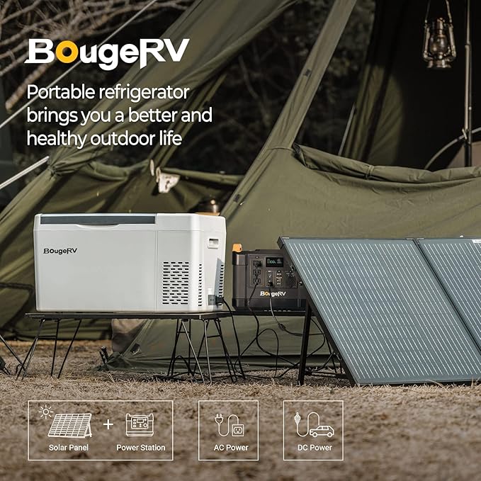 BougeRV 12 Volt Refrigerator