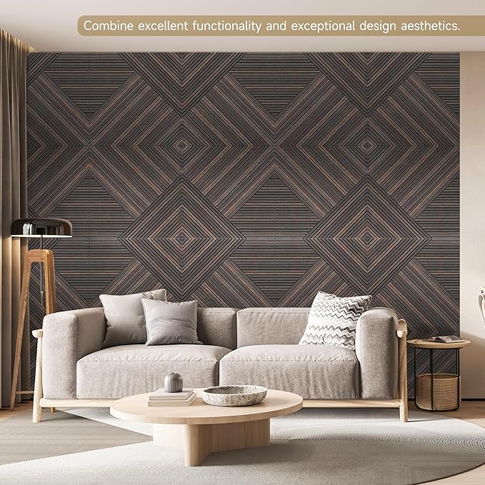 Acoustic Panels for Wall and Ceiling (6 Pack)