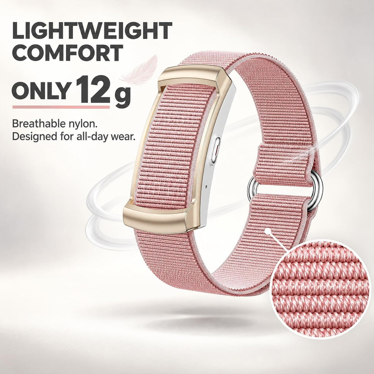 Screenless Fitness Tracker for Women, 24/7 Activity Health Tracker