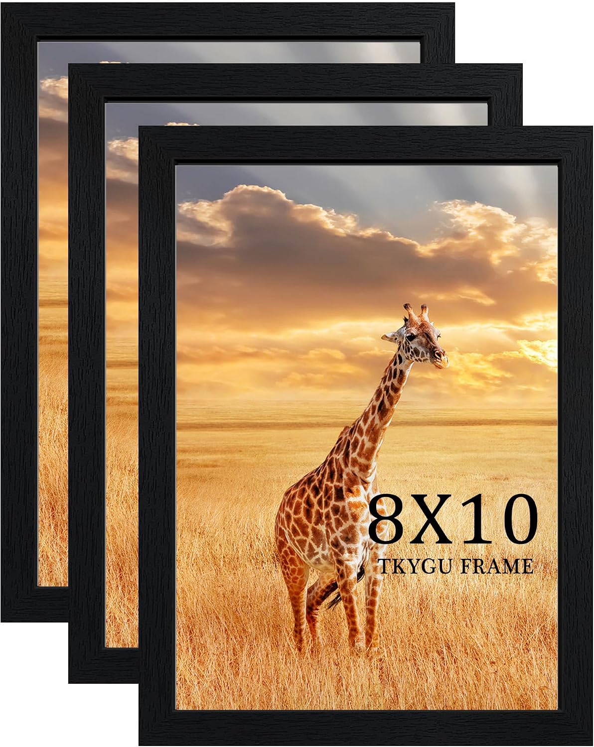 8x10 Picture Frame Set of 3, 8x10 Photo Frame for Wall Display, 8 x 10 Poster...