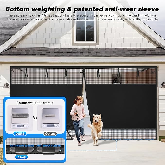 Privacy Garage Door Screen Blackout