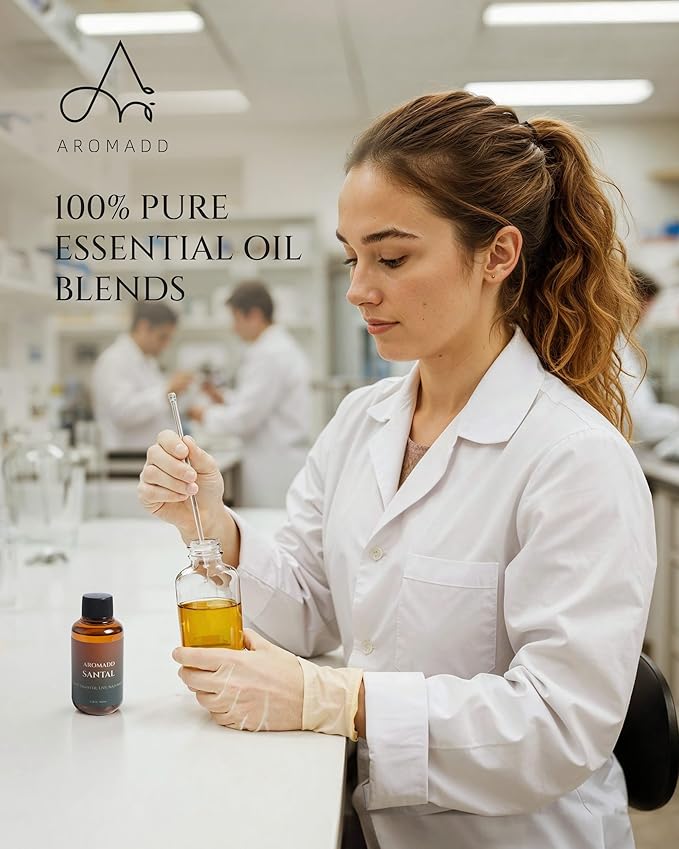 Aromadd Santal Diffuser Oil Inspired by Luxury Hotel Scent, Essential Oils