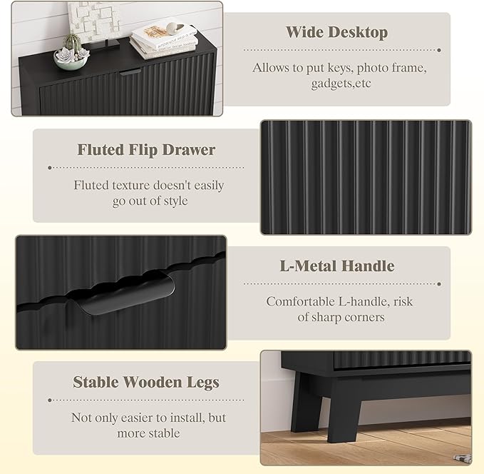 Shoe Cabinet Storage for Entryway