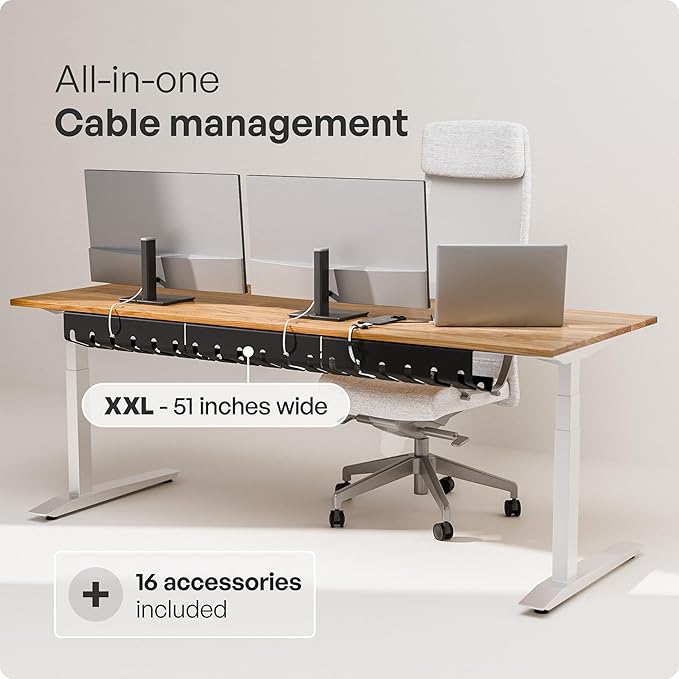 PAMO Cable Management Under Desk (Set of 3)