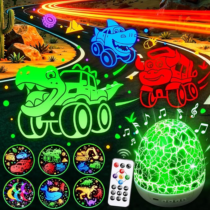 Beast Truck Dinosaur Toys Egg Night Light