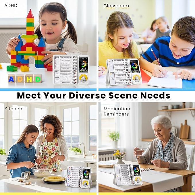 3-in-1 Visual Timer & ADHD Tool