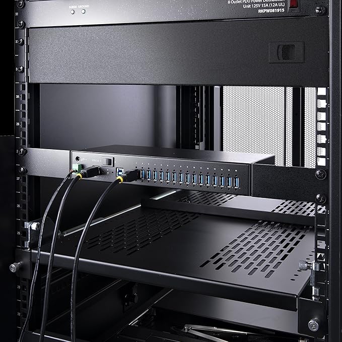 StarTech.com 16-Port Industrial USB 5Gbps Hub