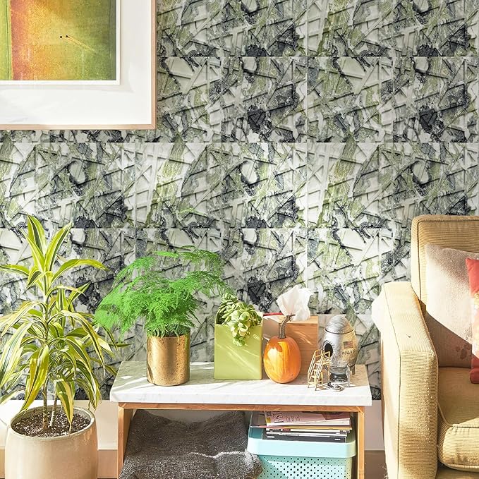 LEVOWAY 33 Pack 3D Wall Panels for Interior Wall Decor, Wall Covering Panles