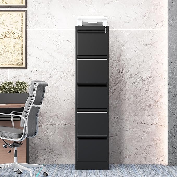 5 Drawer Vertical File Cabinet