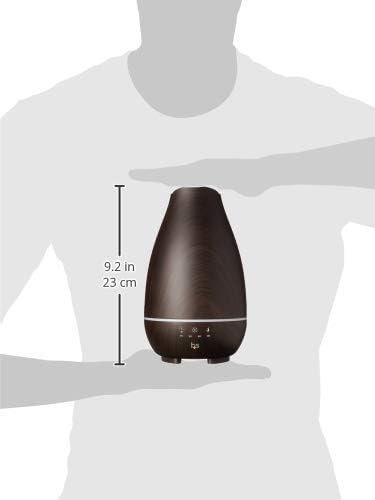 HealthSmart Essential Oil Diffuser, Cool Mist Humidifier and Aromatherapy (Pa...