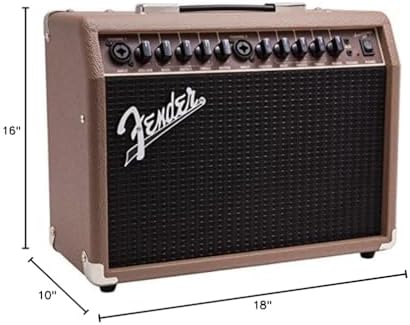 Fender Acoustasonic 40 Acoustic Guitar Amplifier Bundle with Instrument Cable...