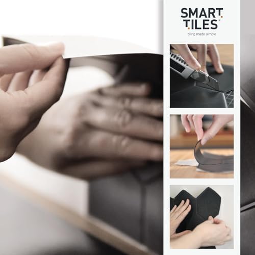 SMART TILES Peel and Stick Backsplash- 10 Sheets of 10.95" x 9.70"