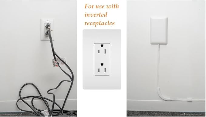 Smart Sleek Socket: Universal Outlet Concealer