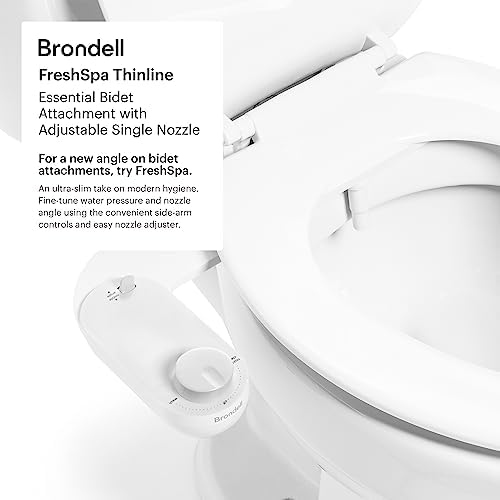 Brondell Fresh Spa Adjustable, Bidet Attachment FSA-15 for Toilet Seats with ...