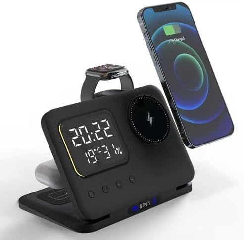 IHAO 5in1 Multi Functional Wireless Charger
