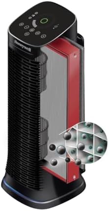 Honeywell Air Genius Air Purifier for Home, Large Rooms up to 1268Ft² with Pe...