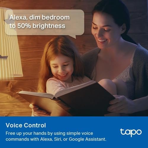 Tapo Multicolor Dimmable Smart Light Bulbs, L535E(4-Pack), A19 E26, 1100LM