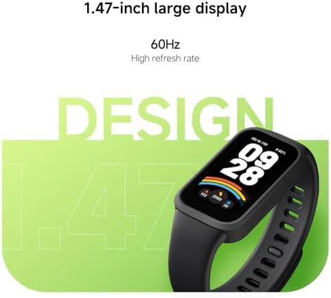 XIAOMI Smart Band Active Global Version 1.47'' Display 18-Day Battery...
