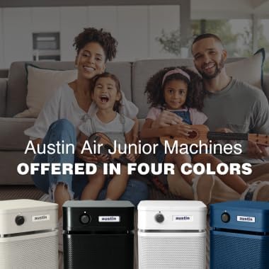 Austin Air HealthMate Plus Junior Air Purifier, Black, Model A250