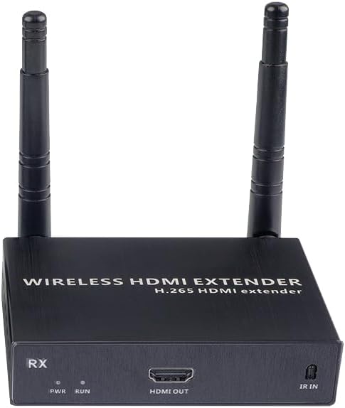 EXVIST 100M 1080P 60FPS Wireless HDMI Extender 1x Receiver Only, IR Support