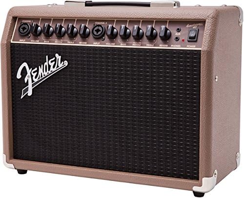 Fender Acoustasonic 40 Acoustic Guitar Amplifier Bundle with Instrument Cable...