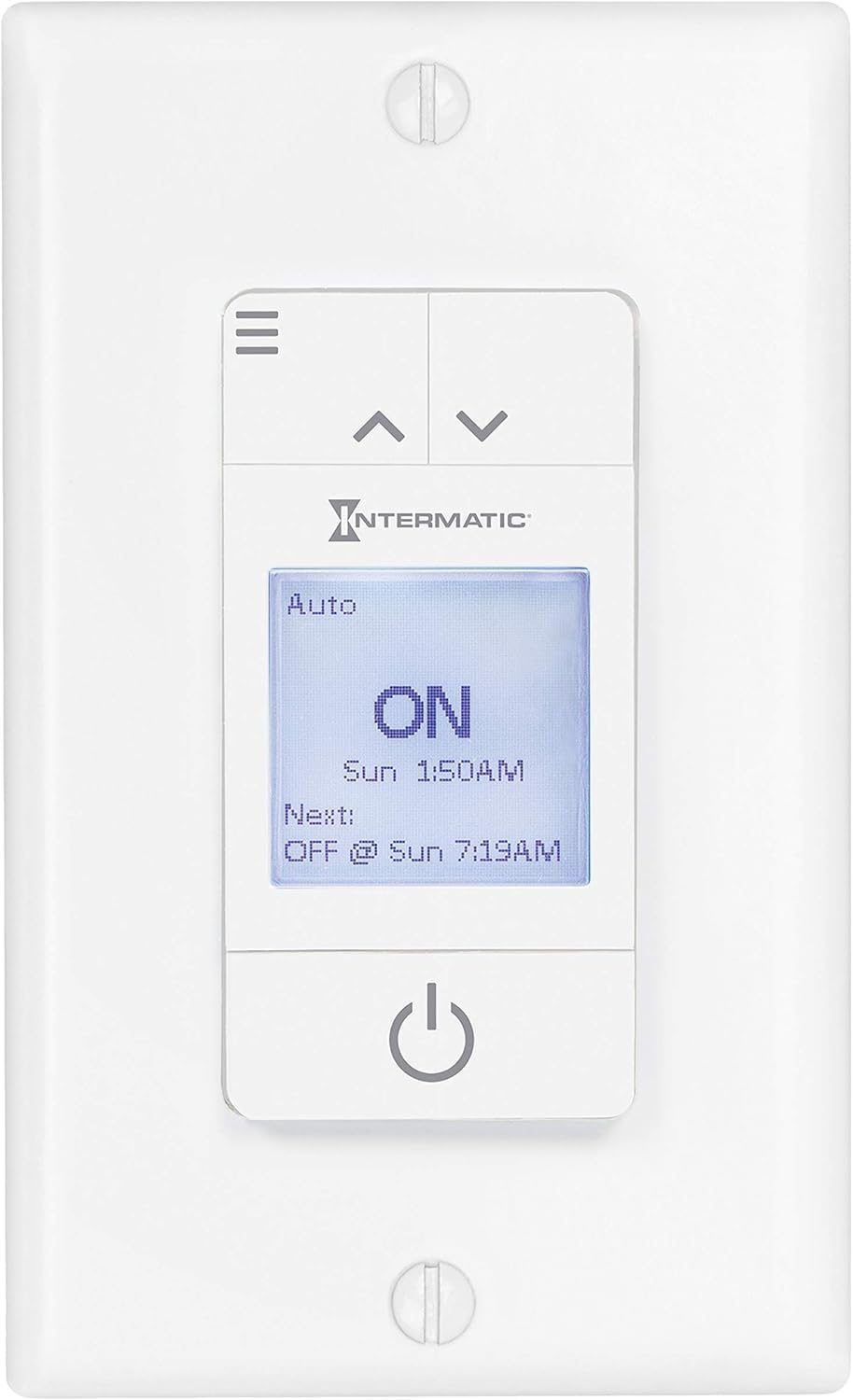 Intermatic ST700W Ascend 7-Day in-Wall Programmable Timer