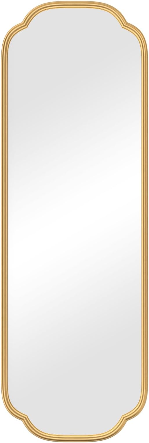 48"x16" Gold Door Mirror Full Length Over The Door